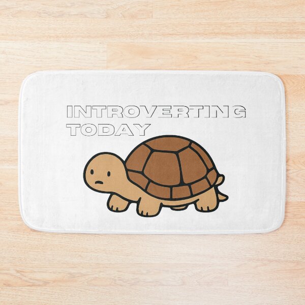 Item preview, Introverting Today Cute Turtle designed and sold by TheSimpleTee007.