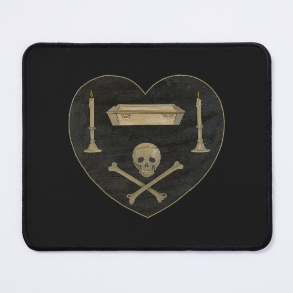 Item preview, "Knight of Death," the insignia of Charles Nungesser designed and sold by Saddle Bums.