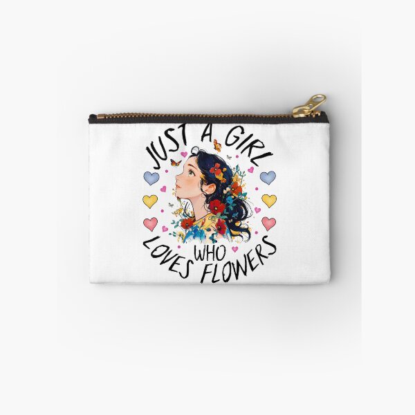 Item preview, Just a Girl Who loves Flowers designed and sold by MoSaid.