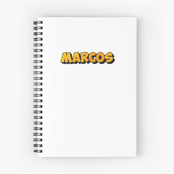 Item preview, Marcos Personalized Custom Name Design for Men, Teens, and Boys designed and sold by Watsonarts.
