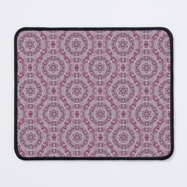 Item preview, Boho Circular Mandala Pattern in Burgundy designed and sold by Artistestella.