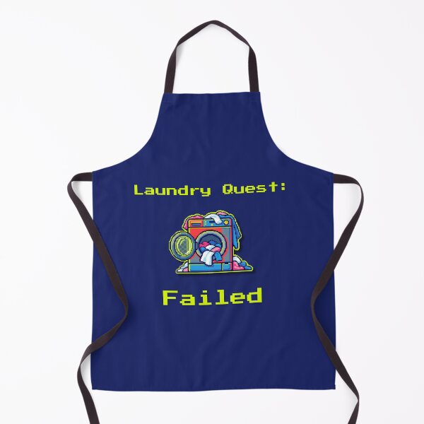 Item preview, Laundry Quest Failed – Retro Pixel Art Gaming Style designed and sold by MadeInNapTime.