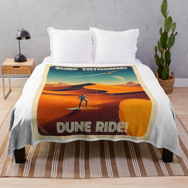 Item preview, Visit Arrakis Retro Poster designed and sold by Pollock.