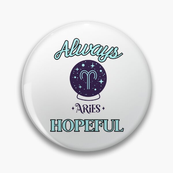 Item preview, Always Hopeful Aries | Crystal Ball Zodiac Art designed and sold by HopefulAddie.