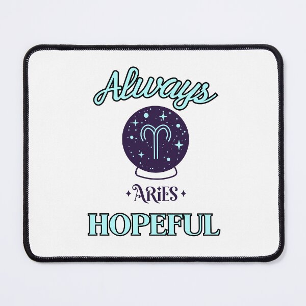 Item preview, Always Hopeful Aries | Crystal Ball Zodiac Art designed and sold by HopefulAddie.