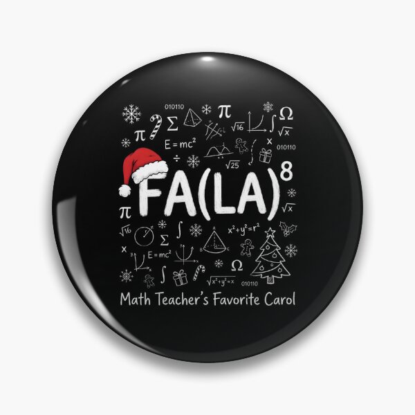 Item preview, Funny Math Teacher Christmas FA(LA), STEM Holiday Classroom Gift, Algebra Geek Humor Graphic Tee designed and sold by saloui.