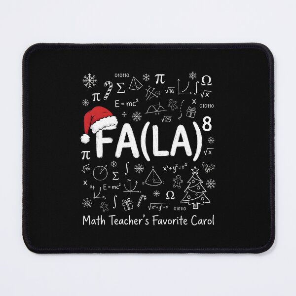 Item preview, Funny Math Teacher Christmas FA(LA), STEM Holiday Classroom Gift, Algebra Geek Humor Graphic Tee designed and sold by saloui.