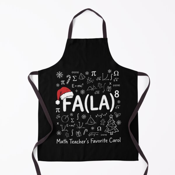 Item preview, Funny Math Teacher Christmas FA(LA), STEM Holiday Classroom Gift, Algebra Geek Humor Graphic Tee designed and sold by saloui.