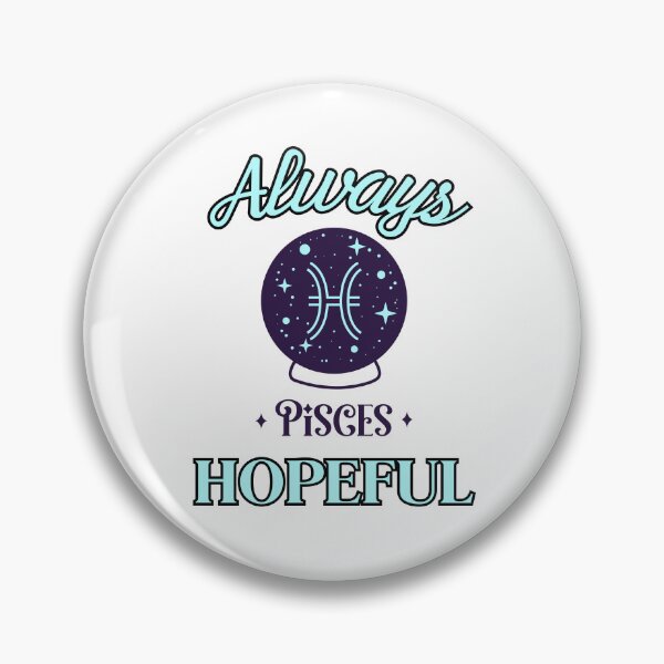 Item preview, Always Hopeful Pisces | Crystal Ball Zodiac Art designed and sold by HopefulAddie.