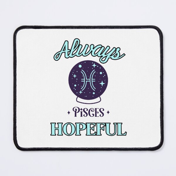 Item preview, Always Hopeful Pisces | Crystal Ball Zodiac Art designed and sold by HopefulAddie.