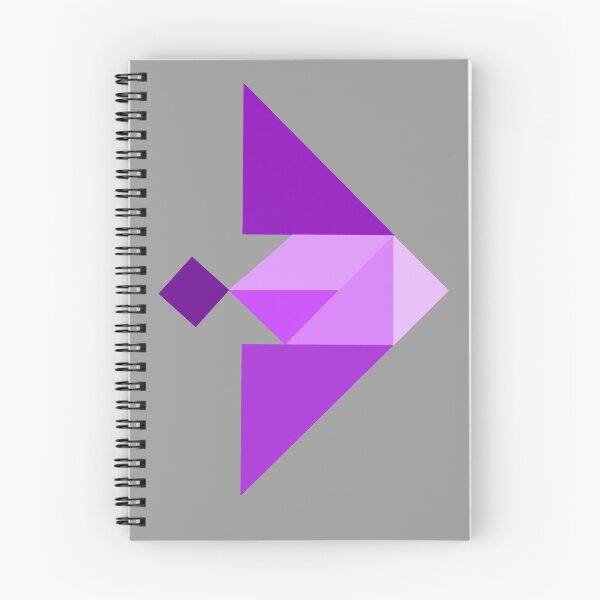 Item preview, Purple Fish (on gray) designed and sold by SyPhelan.