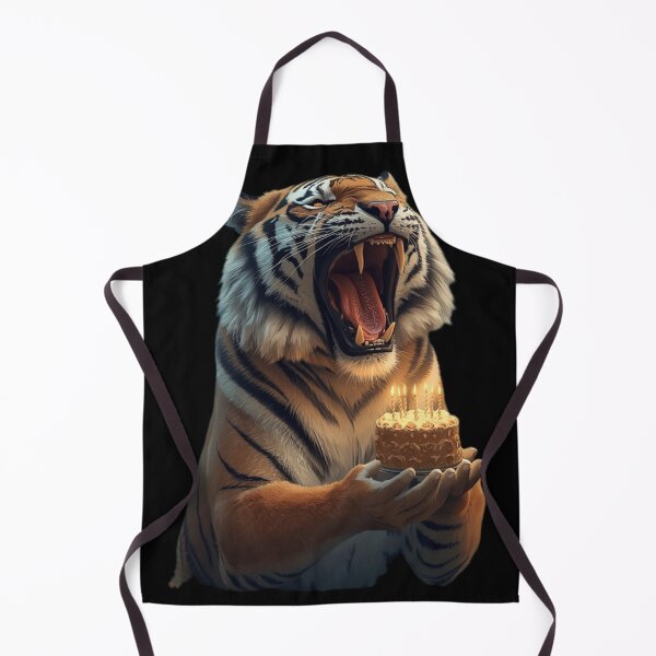 Item preview, Roaring Tiger Birthday Cake T-shirt designed and sold by DailySparks.