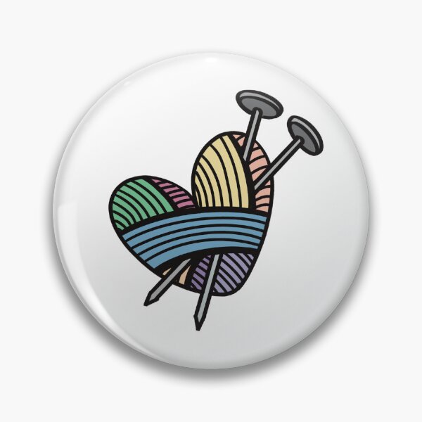 Item preview, Rainbow Craft Knitting Love designed and sold by sleepyheadedbb.