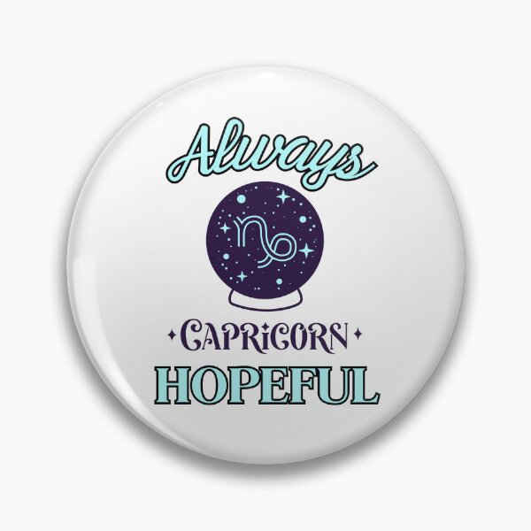 Item preview, Always Hopeful Capricorn | Crystal Ball Zodiac Art designed and sold by HopefulAddie.