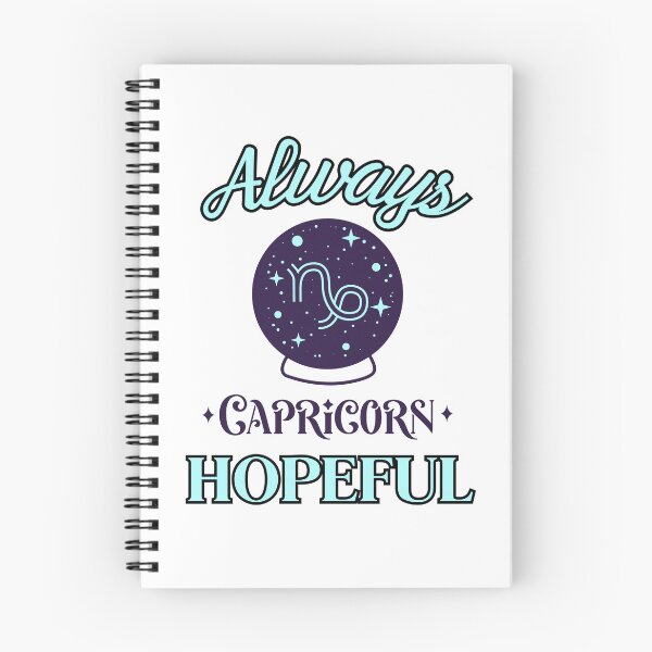 Item preview, Always Hopeful Capricorn | Crystal Ball Zodiac Art designed and sold by HopefulAddie.