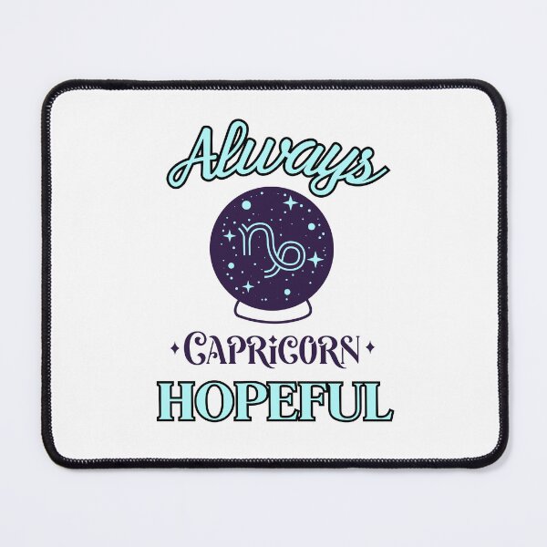 Item preview, Always Hopeful Capricorn | Crystal Ball Zodiac Art designed and sold by HopefulAddie.