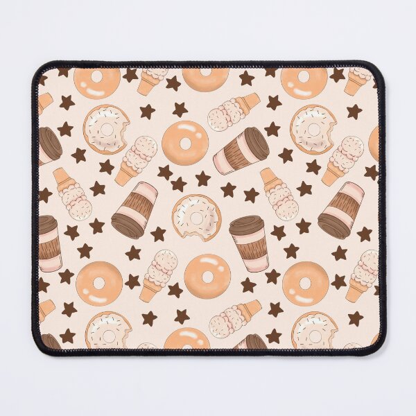Item preview,  Donuts , Coffee And Ice Cream Pattern designed and sold by CandyAppleCats.