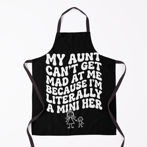 Item preview, Funny Aunt Mini Me, My Aunt Can’t Get Mad at Me Quote Gift, Cute Niece Family Matching Graphic Tee designed and sold by saloui.