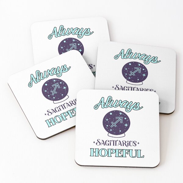 Item preview, Always Hopeful Sagittarius | Crystal Ball Zodiac Art designed and sold by HopefulAddie.