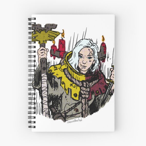 Item preview, Pious warrior, with zeal even the meek are mighty. (Outline, Halftone) designed and sold by Underhive-Art.