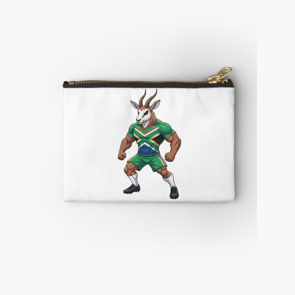 Artikelvorschau, Eindrucksvolles südafrikanisches Springbok-Fußballmaskottchen 2026 entworfen und verkauft von ArtByKatti.
