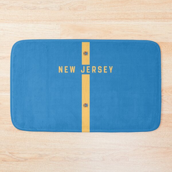 Item preview, Modern NJ Cross Flag, Minimalist New Jersey State Pride designed and sold by mashmosh.