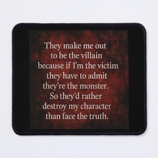 Item preview, villain monster victim truth designed and sold by ocd_Jessica.