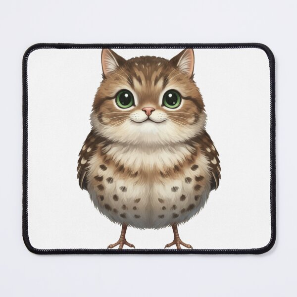 Item preview, Meowl Cut Cat designed and sold by fati-artiste1.