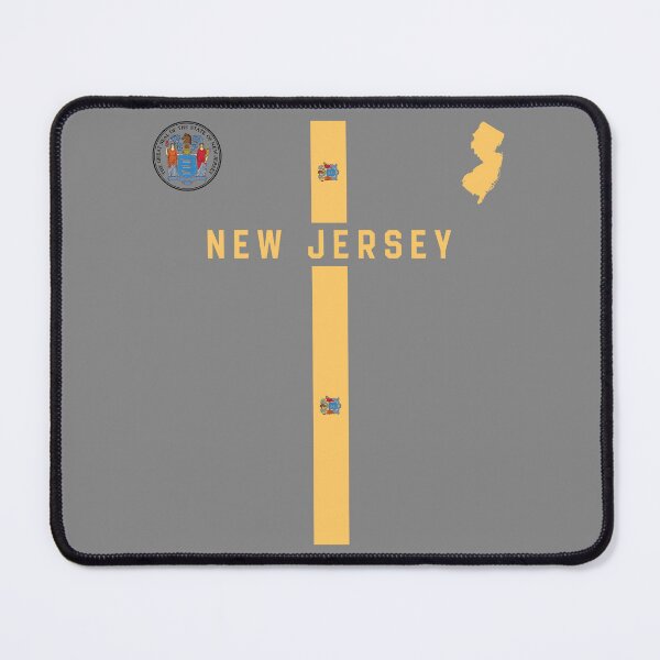 Item preview, Bold New Jersey Pride - State Seal & Map T-Shirt designed and sold by mashmosh.