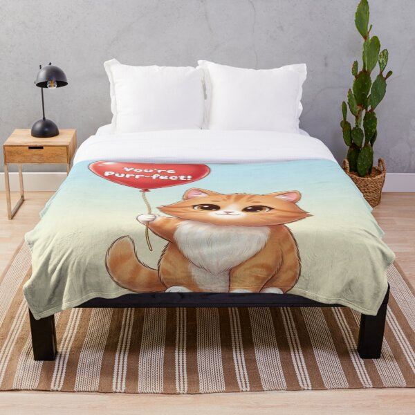 Aperçu de l'œuvre You're Purr-fect Valentine Kitty créée et vendue par Aeboz Studio.