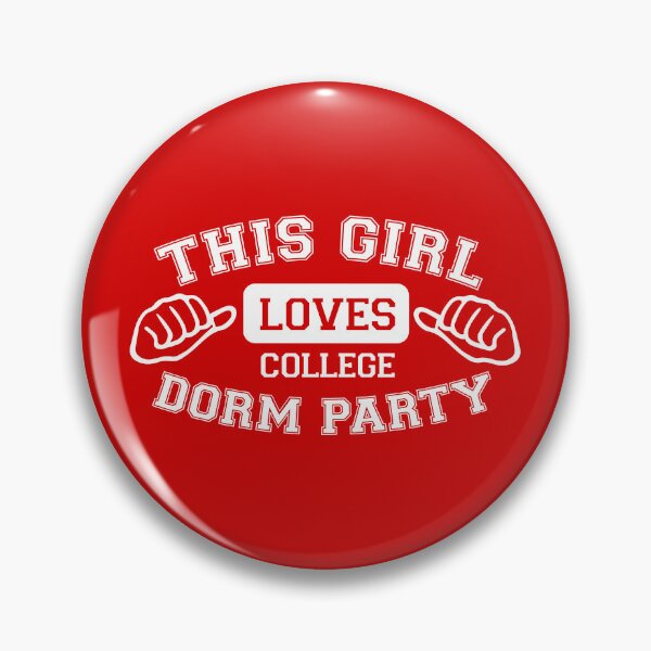 Item preview, This girl loves College dorm party fun designed and sold by retrippy.