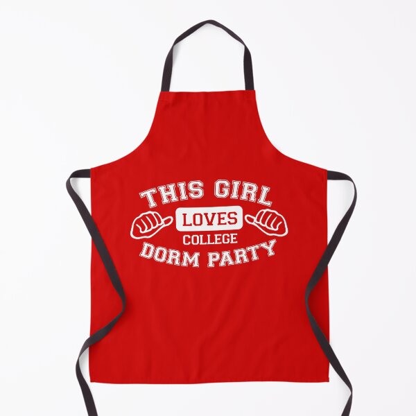Item preview, This girl loves College dorm party fun designed and sold by retrippy.