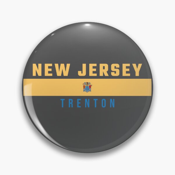Item preview, Catchy & SEO Friendly: Vintage New Jersey State Pride - Trenton Capital City Flag Art designed and sold by mashmosh.