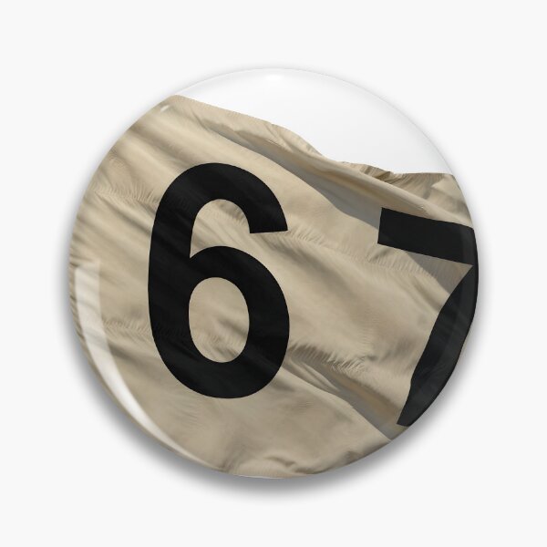 Item preview, Vintage Number 67 Distressed Flag designed and sold by AnimalAirtistry.