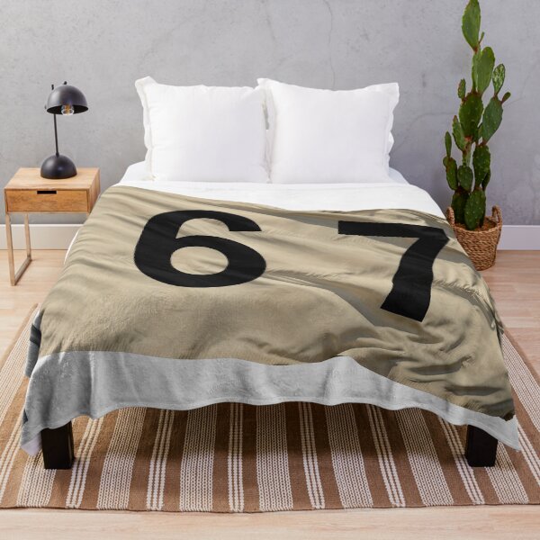 Item preview, Vintage Number 67 Distressed Flag designed and sold by AnimalAirtistry.