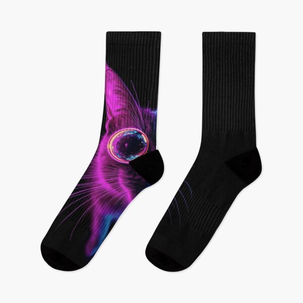 Item preview, Neon Cat Spirit designed and sold by CyberArtifacts.