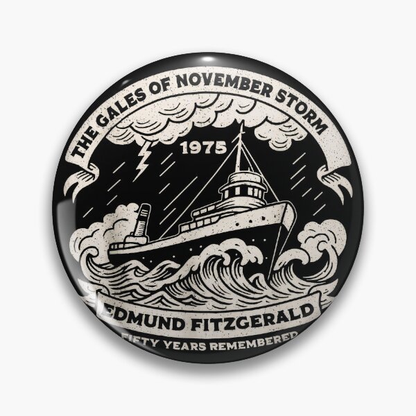 Item preview, The Legend Lives Great Lakes Shipwreck Historical designed and sold by gear-posters.