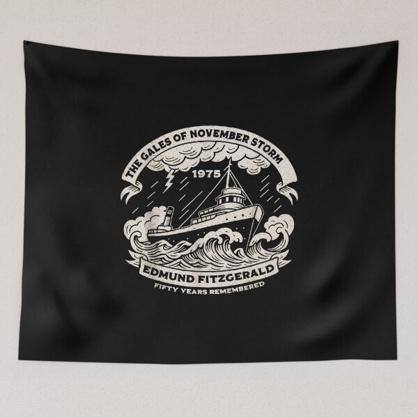 Item preview, The Legend Lives Great Lakes Shipwreck Historical designed and sold by gear-posters.