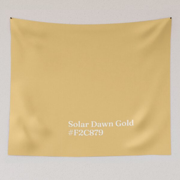 Item preview, Solar Dawn  Gold ✨ #F2C879 designed and sold by WheelieGdArt.