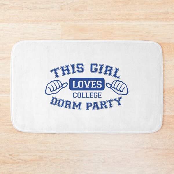 Item preview, Girl loves College dorm party designed and sold by retrippy.