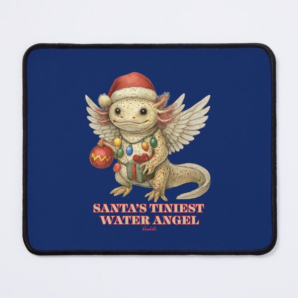 Item preview, SANTA’S TINIEST WATER ANGEL designed and sold by Pawethic Prints Studio.