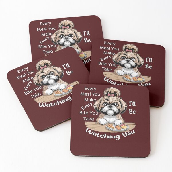 Item preview, Shih Tzu Cute I'll Be Watching You Funny Shihtzu for Dog Mom designed and sold by tamdevo1.