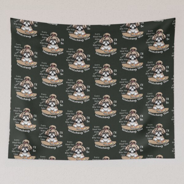 Item preview, Shih Tzu Cute I'll Be Watching You Funny Shihtzu for Dog Mom designed and sold by tamdevo1.