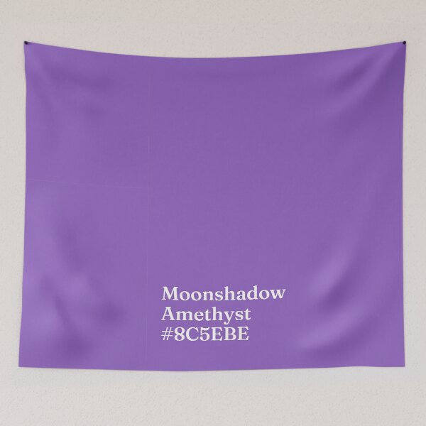 Item preview, Moonshadow Amethyst ✨ #8C5EBE designed and sold by WheelieGdArt.