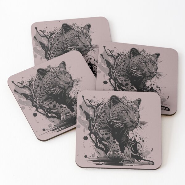 Item preview, Leopard - Fast moves. Fierce mind! designed and sold by MVDigitalArt.