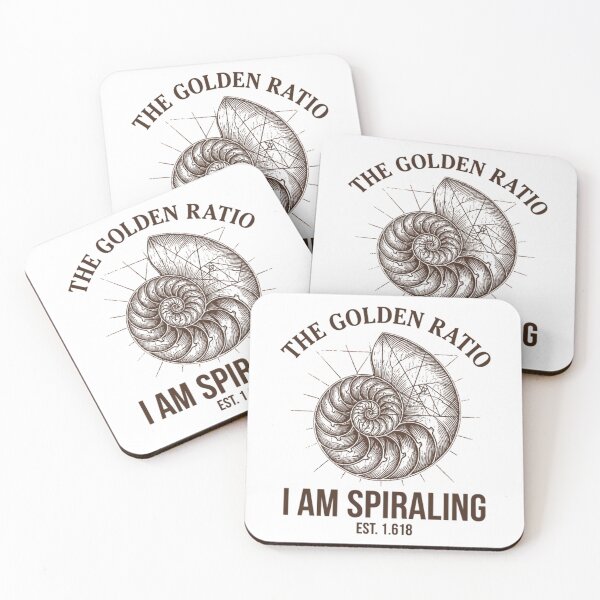 Item preview, The Golden Ratio I Am Spiraling Funny Math Humor designed and sold by Mason-Pride.