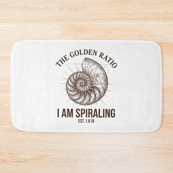 Item preview, The Golden Ratio I Am Spiraling Funny Math Humor designed and sold by Mason-Pride.