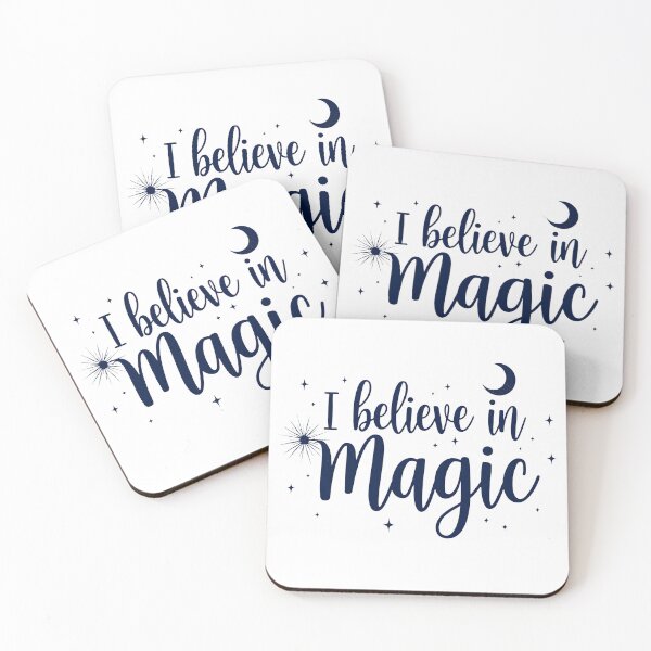 Item preview, I Believe in Magic Christmas Design Shirt designed and sold by Toshany Prints.