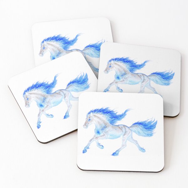 Item preview, Frostfire Celestial Horse  ✦–✦ Galloping Stallion designed and sold by WheelieGdArt.