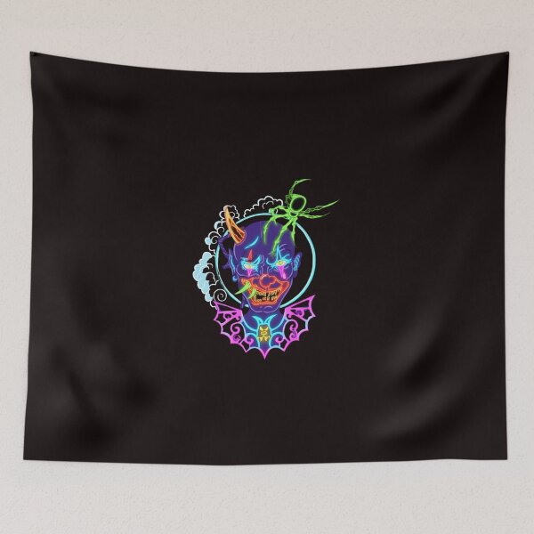 Item preview, Neon Demon Clown Horror Art designed and sold by Color for Balance .